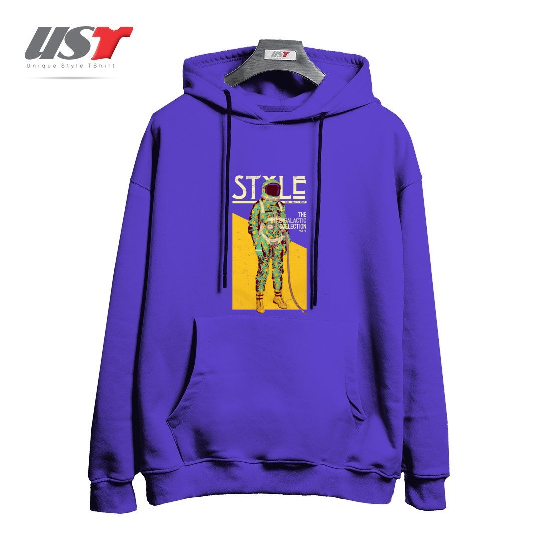 هودی اورسایز طرح THE INTERGALACTIC COLLECTION