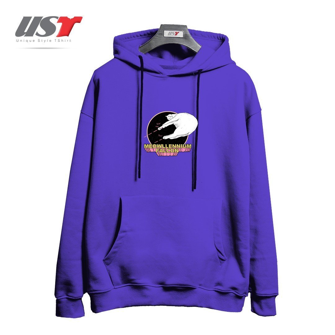 هودی اورسایز طرح MEOWLLENNIUM FALCON