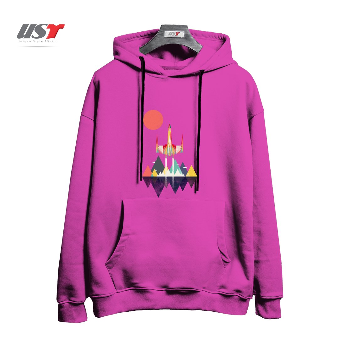 هودی اورسایز طرح NO TURNING BACK