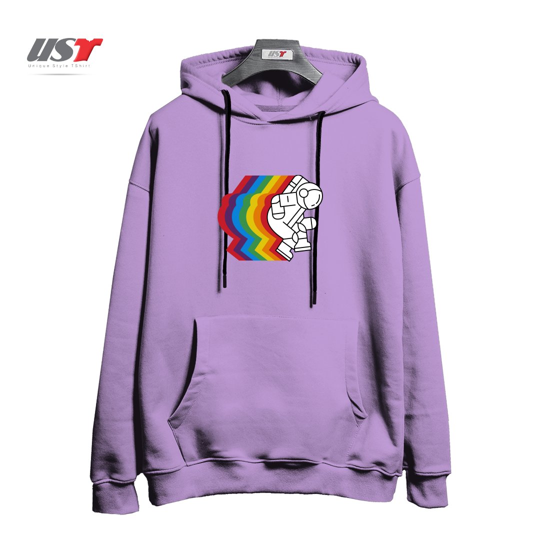 هودی اورسایز طرح SPACE DANCE