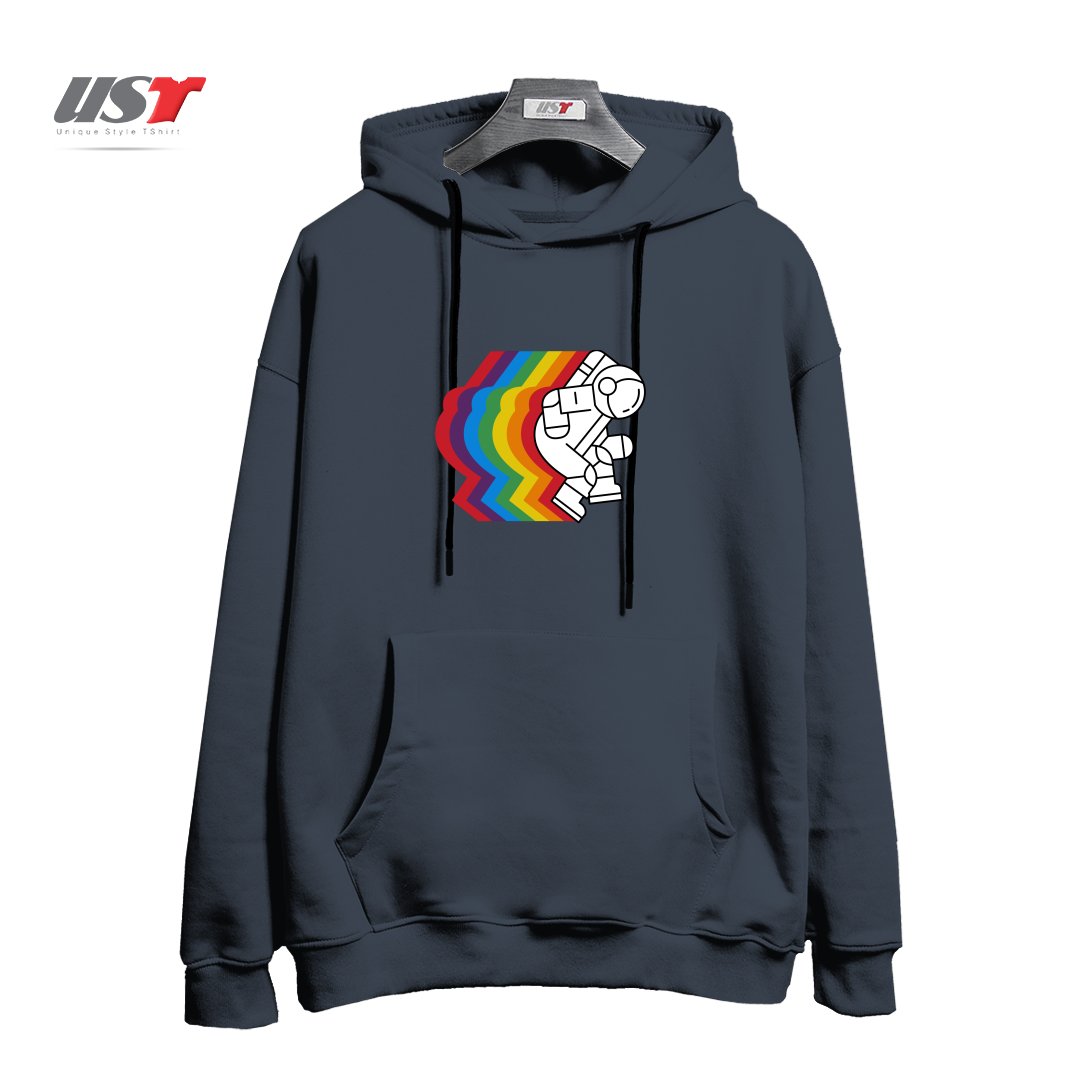 طرح SPACE DANCE هودی اورسایزرنگ دودی