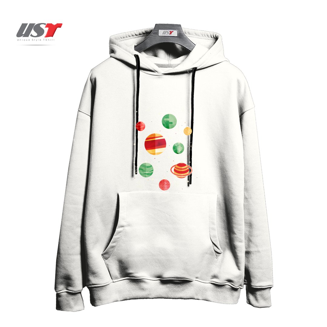 هودی اورسایز طرح JOY TO THE UNIVERSE