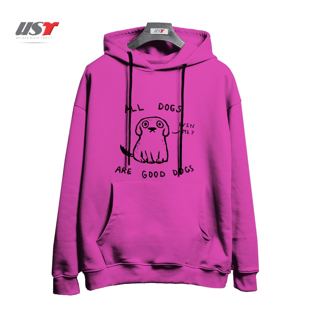 طرح NO EXCEPTIONS! هودی اورسایزرنگ صورتی