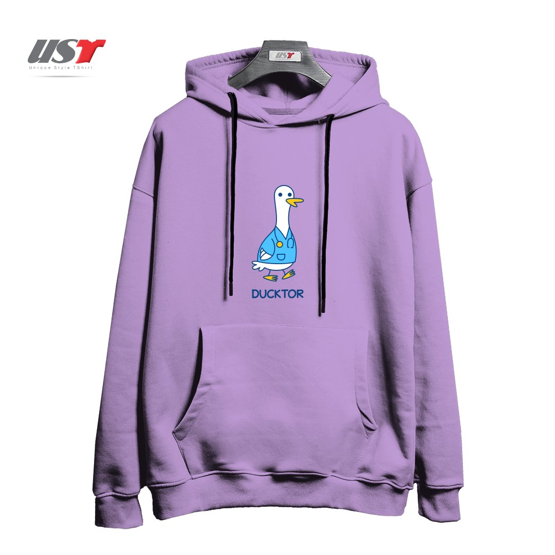 طرح DUCKTOR (DUCK DOCTOR) T-SHIRT هودی اورسایزرنگ یاسی