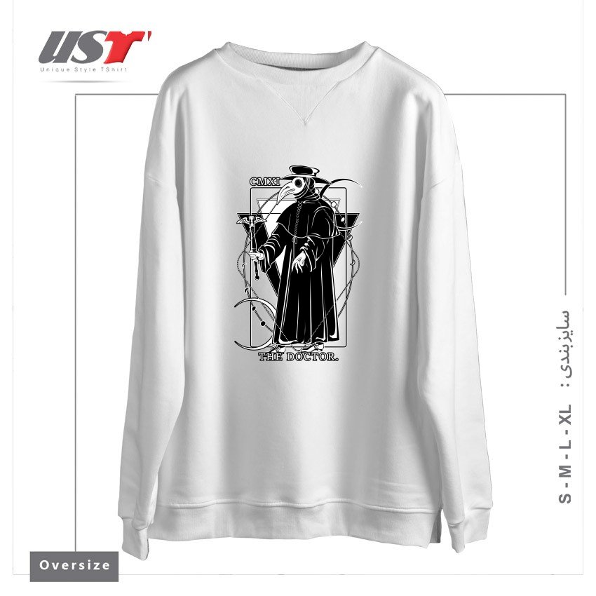سوییشرت اورسایز طرح THE DOCTOR54454