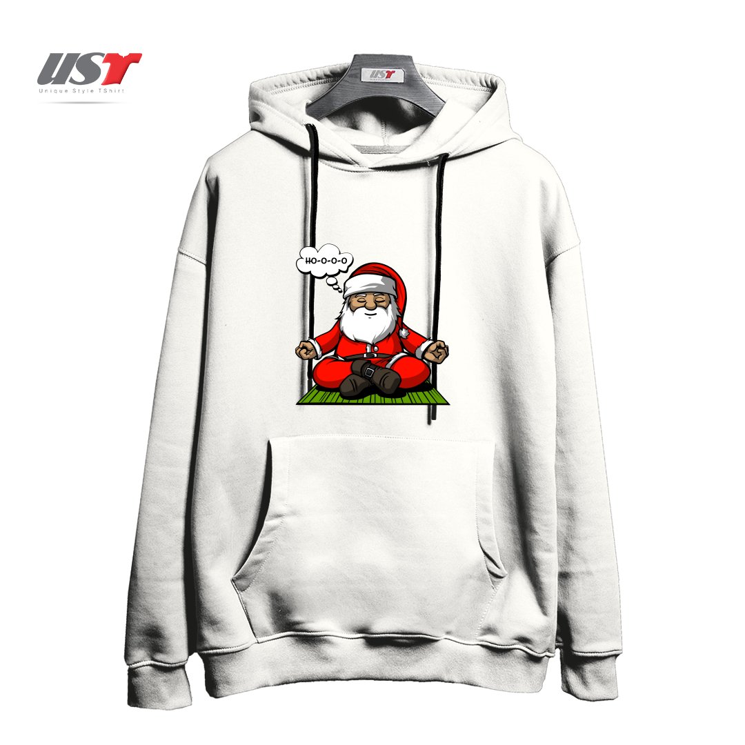 هودی اورسایز طرح SANTA MEDITATION