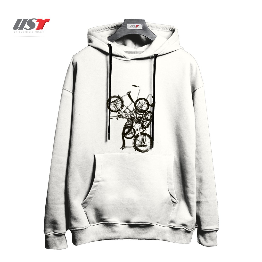 هودی اورسایز طرح BIKE CHAOS  ON SALE!