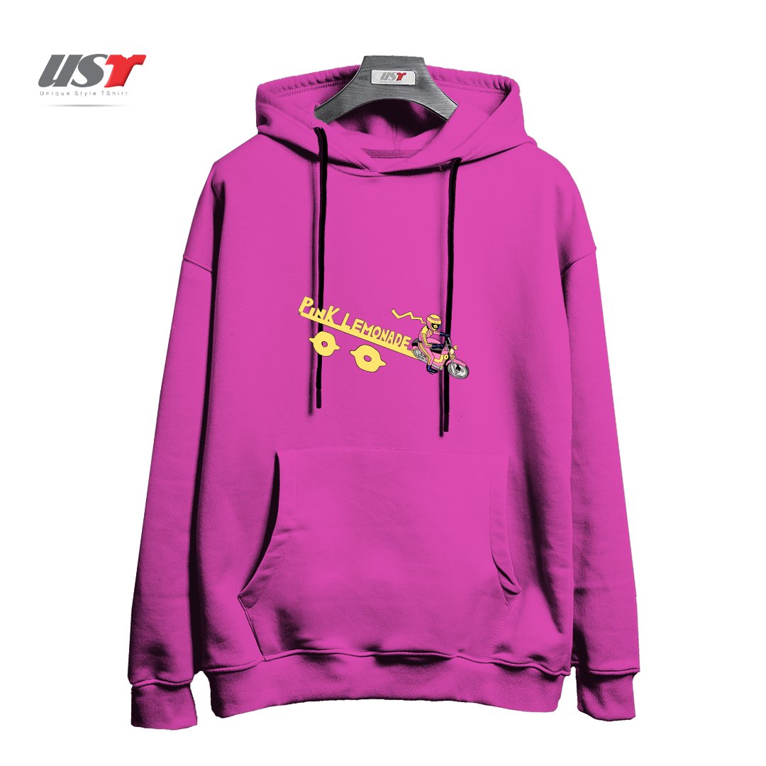 هودی اورسایز طرح RIDING THE LINE