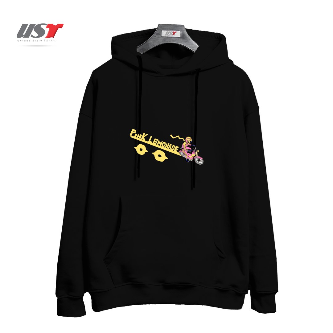 هودی اورسایز طرح RIDING THE LINE