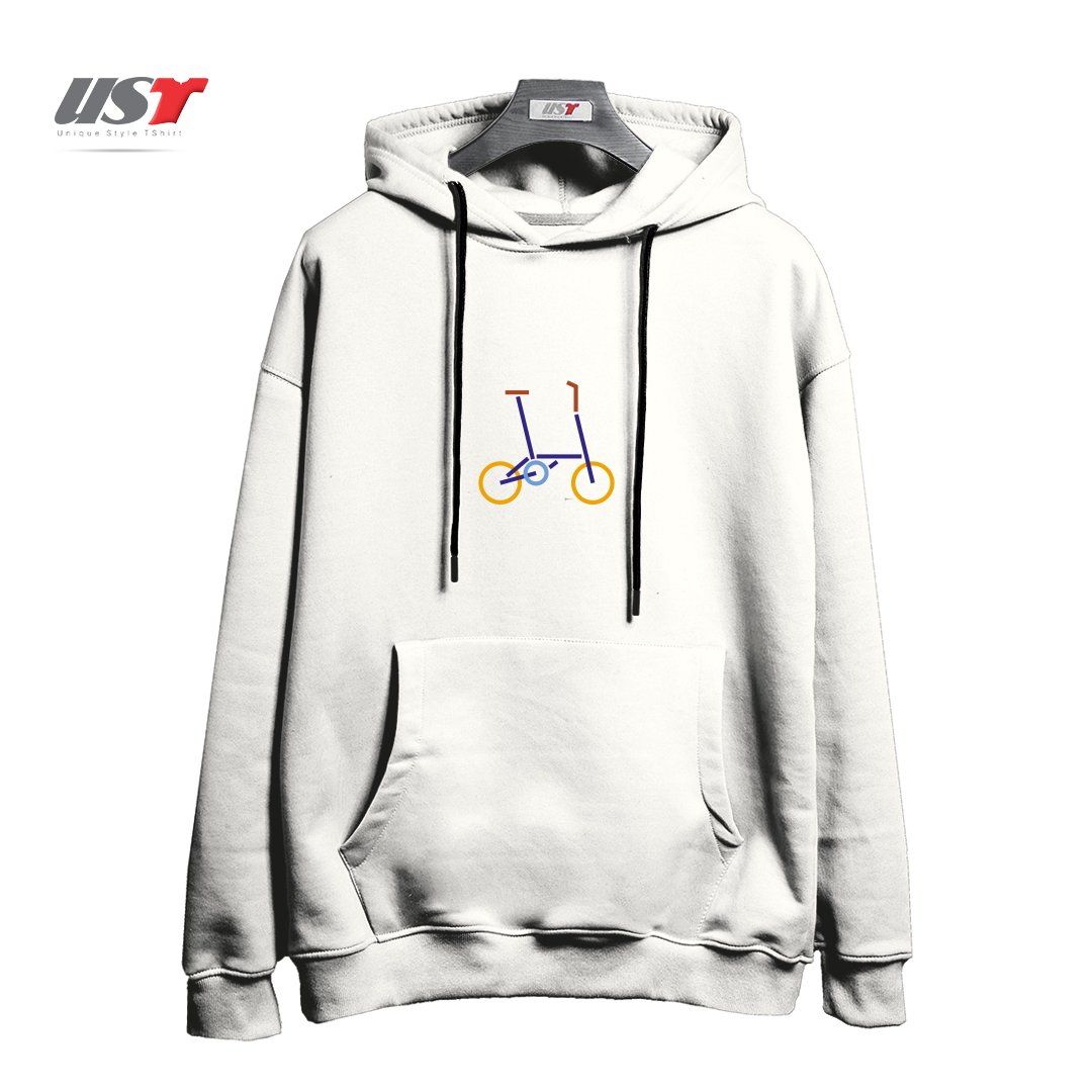 هودی اورسایز طرح BIKES 04 FOLDING BIKE - COLOR TH027