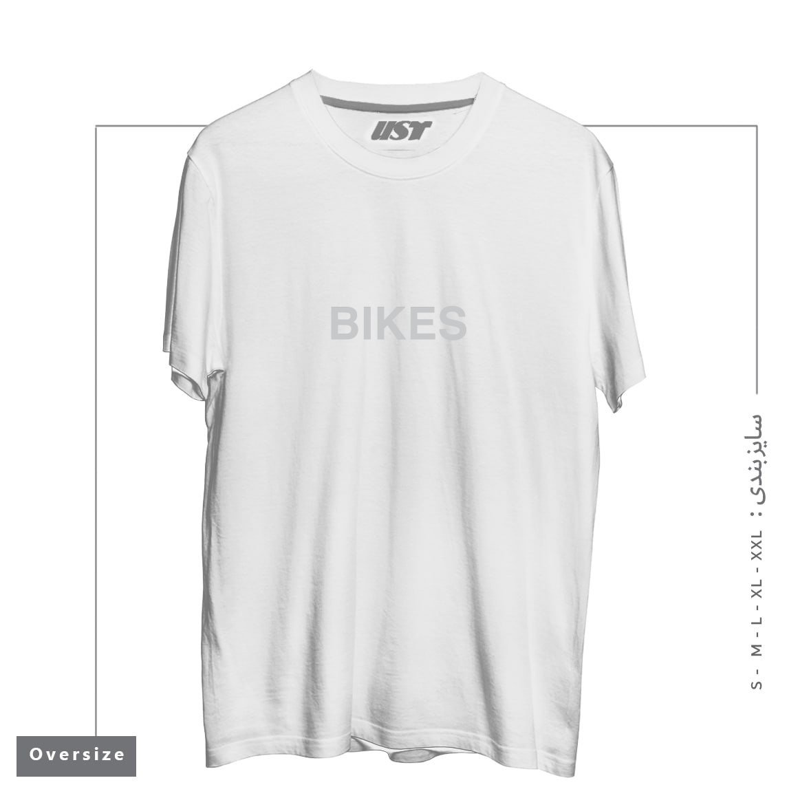 تیشرت اورسایز طرح BIKES!62