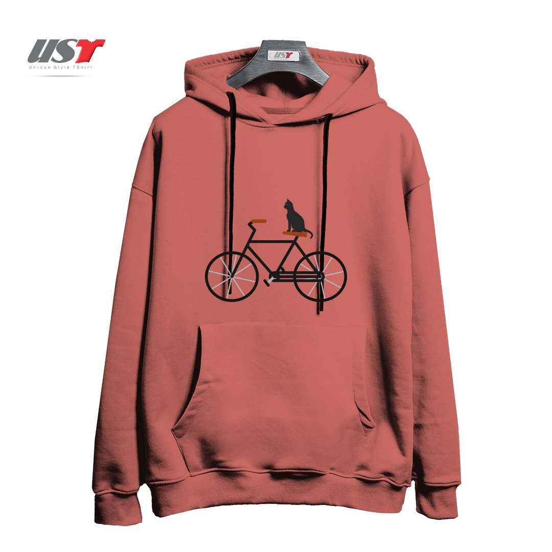 طرح CAT RIDING BIKE