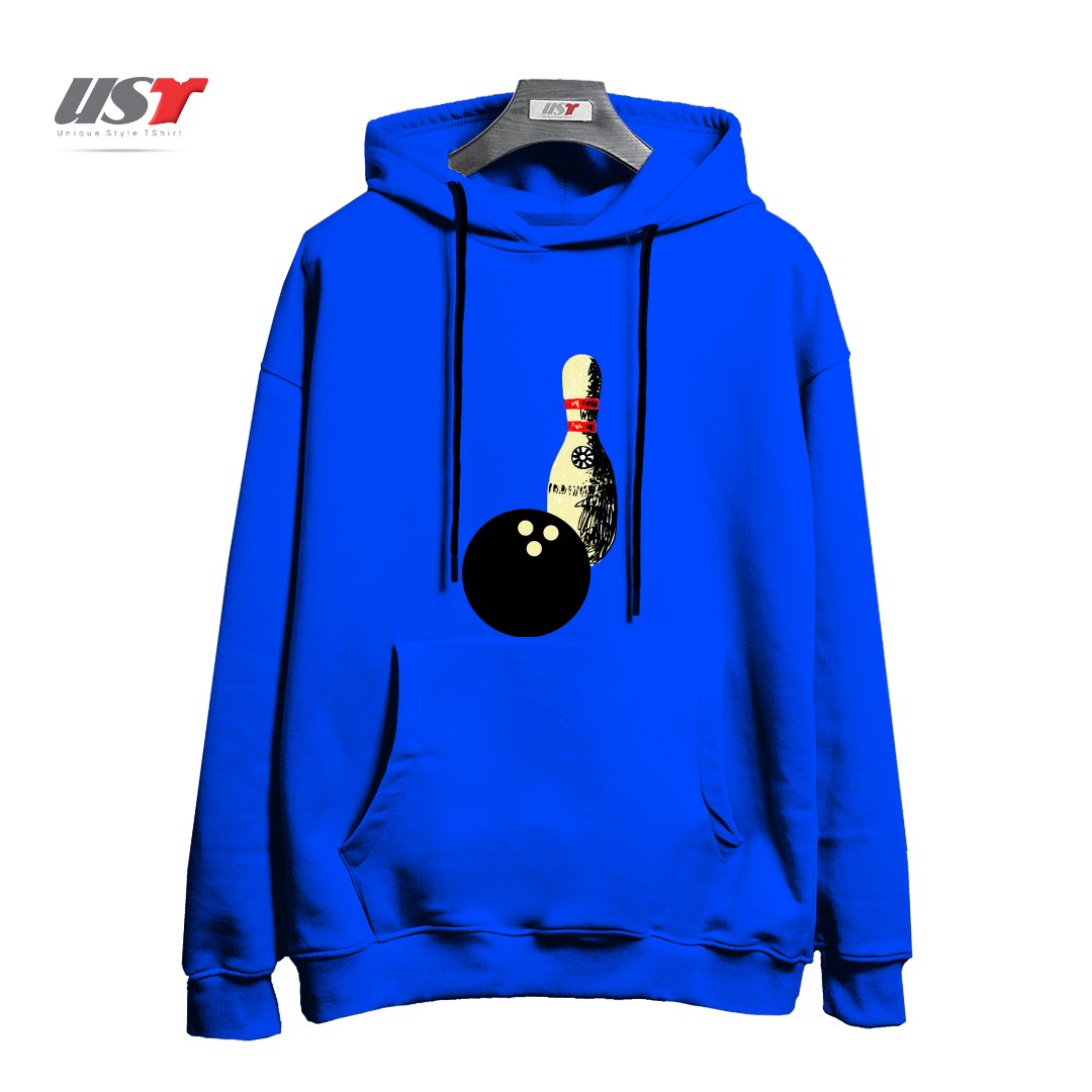 هودی اورسایز طرح BOWLING
