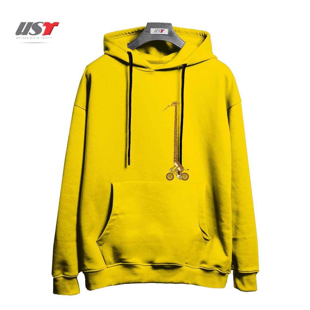 هودی اورسایز طرح LONG BIKE RIDE