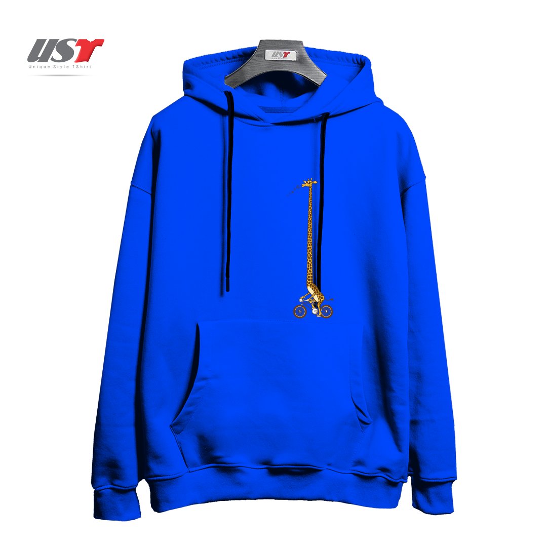 هودی اورسایز طرح LONG BIKE RIDE