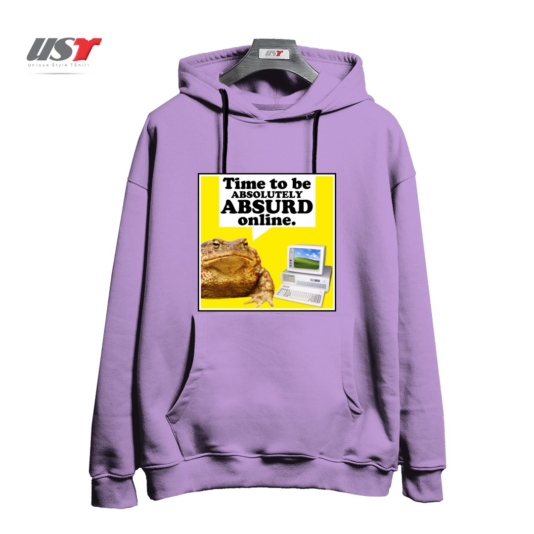 طرح ABSURD ONLINE هودی اورسایزرنگ یاسی