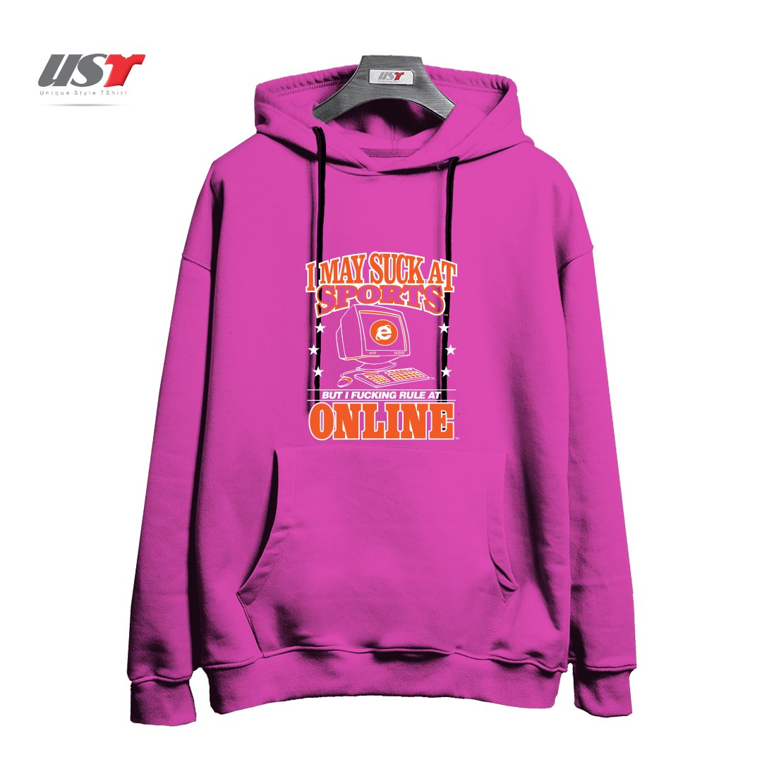 هودی اورسایز طرح INTERNET CHAMPION