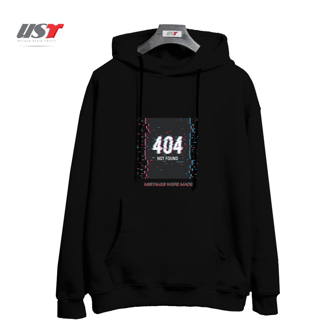 هودی اورسایز طرح MISTAKES WERE MADE - MINIMAL - PSYCHEDELIC - GLITCH