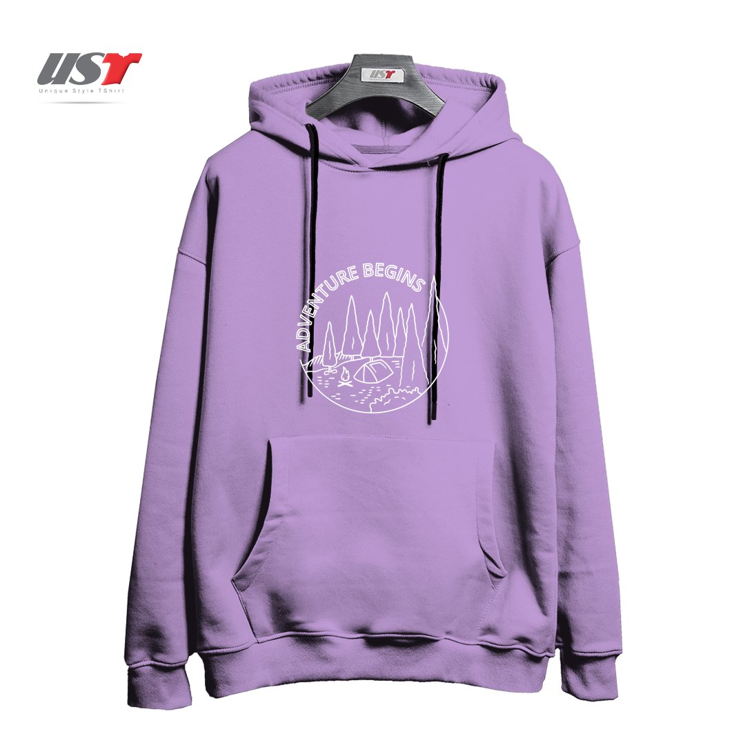 هودی اورسایز طرح ADVENTURE BEGINS1165