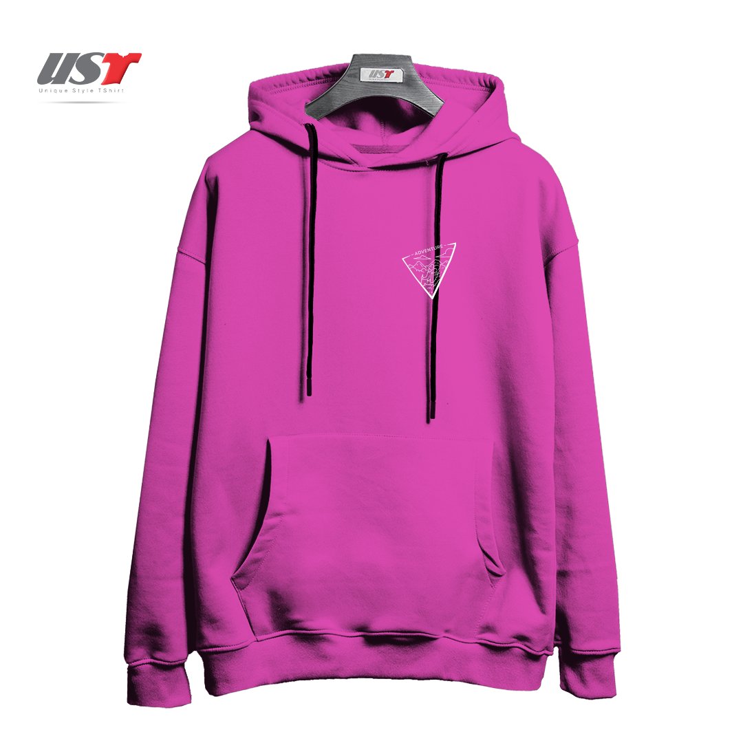 هودی اورسایز طرح ADVENTURE TRIANGLE