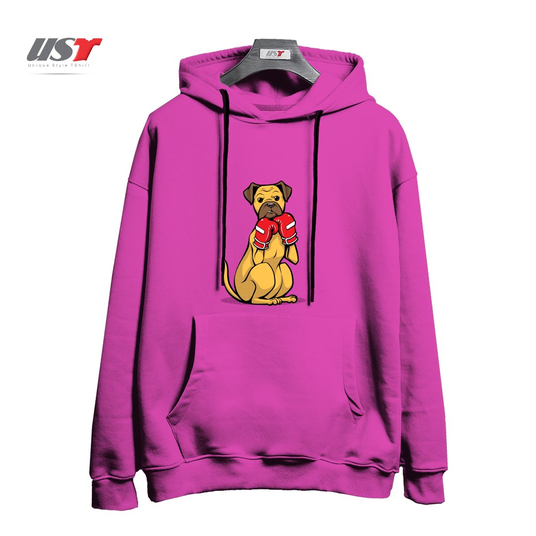 هودی اورسایز طرح BOXING BOXER