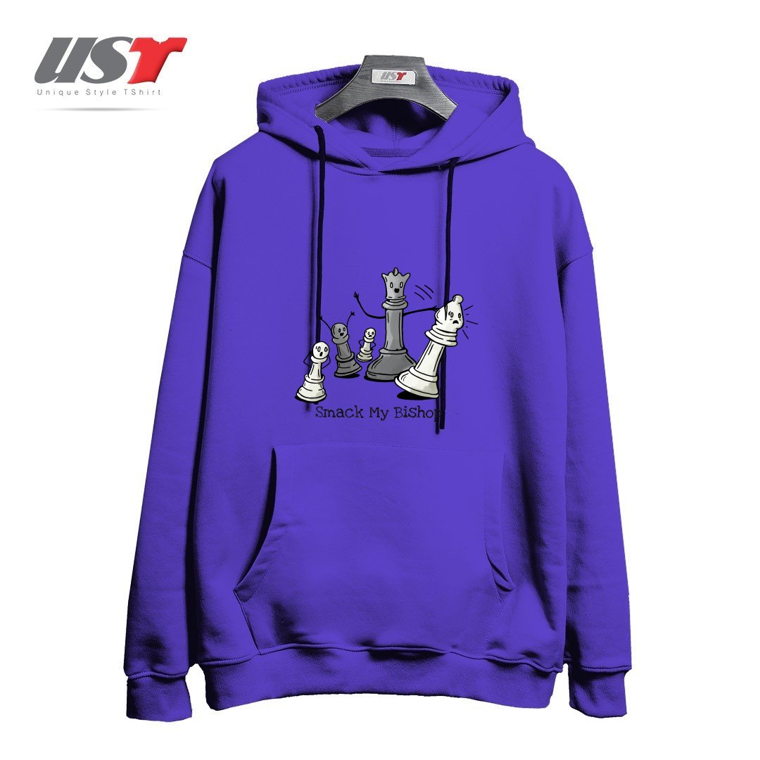 هودی اورسایز طرح CHESS PRODIGY - SMACK MY BISHOP