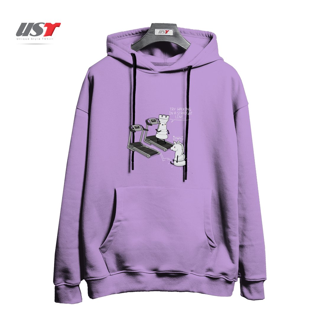 طرح IN A STRAIGHT LINE هودی اورسایزرنگ یاسی