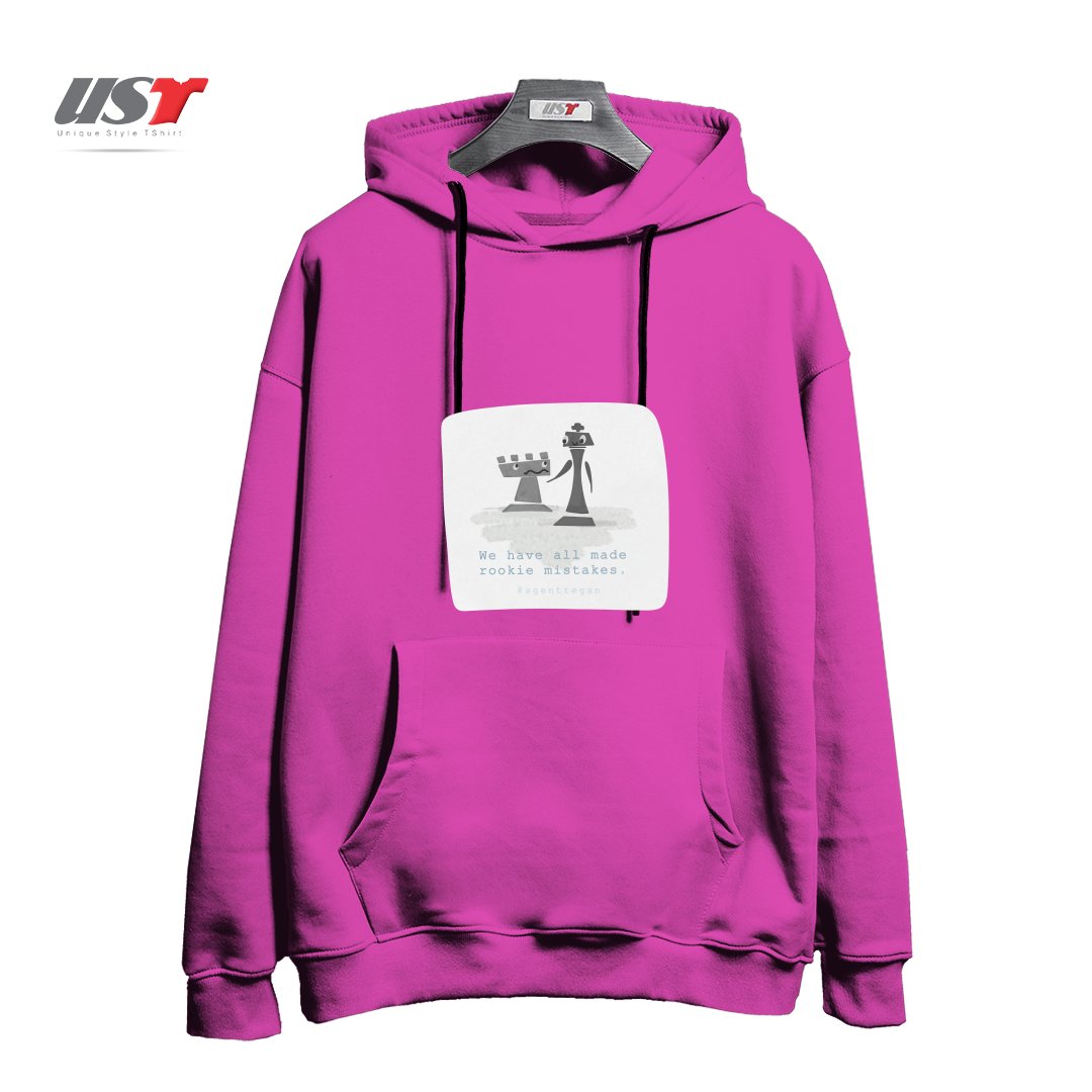 هودی اورسایز طرح ROOKIE MISTAKE