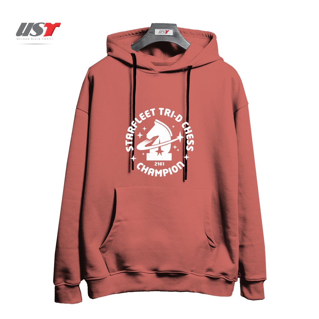 طرح TRI-D CHESS CHAMPION هودی اورسایزرنگ آجری