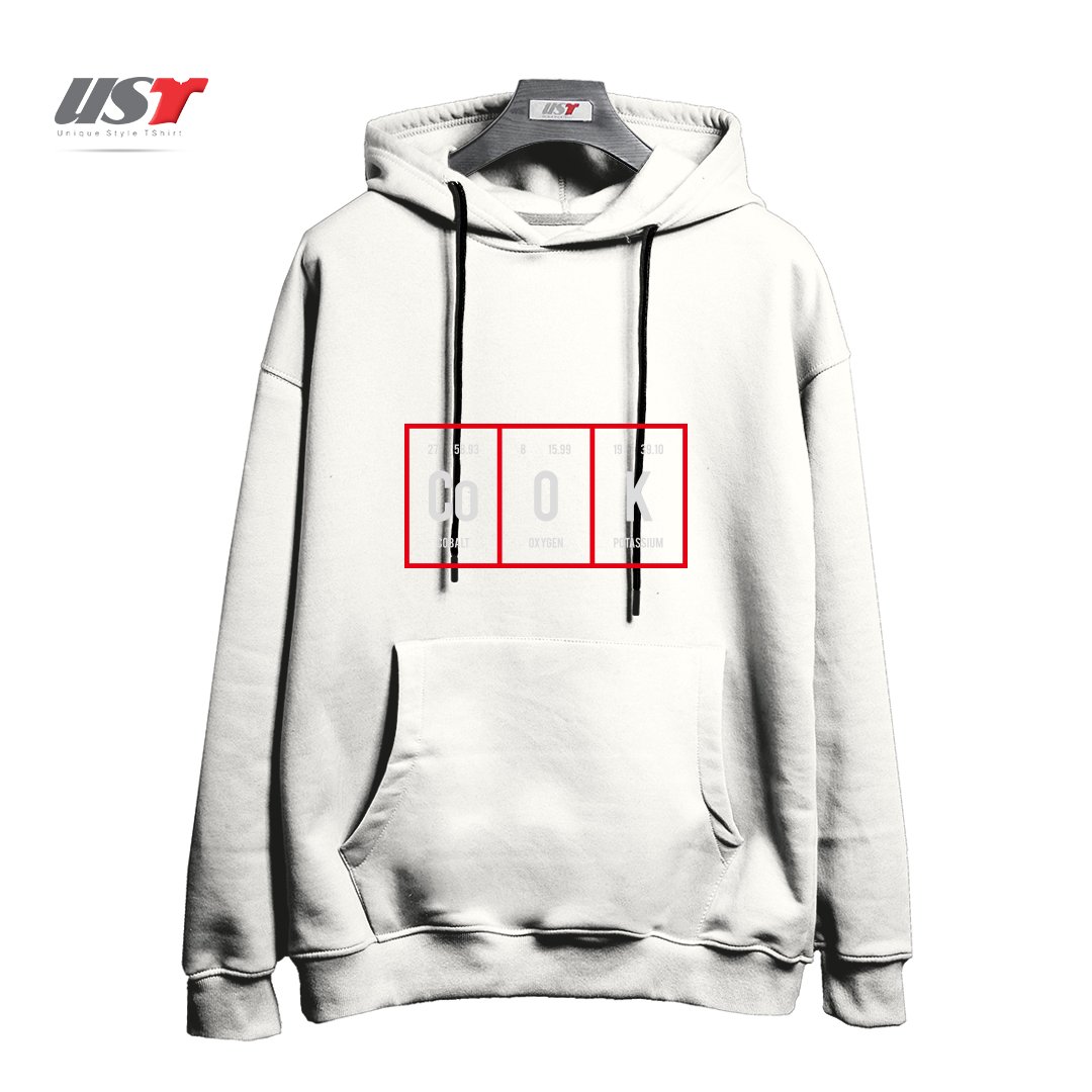 هودی اورسایز طرح COOK - PERIODIC TABLE OF ELEMENTS