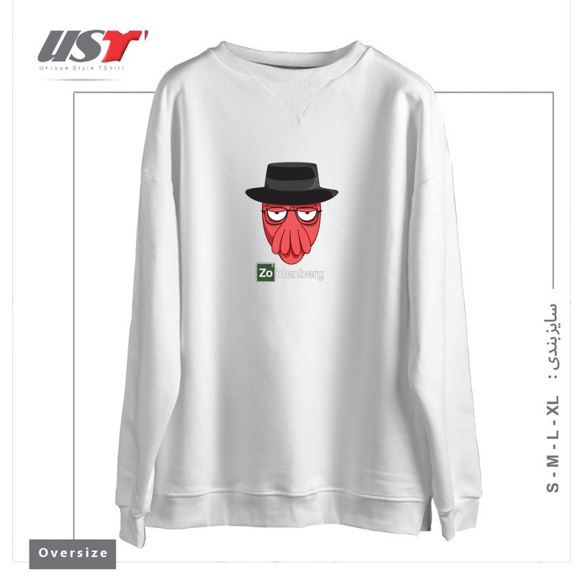 سوییشرت اورسایز طرح WHY NOT ZOIDENBERG