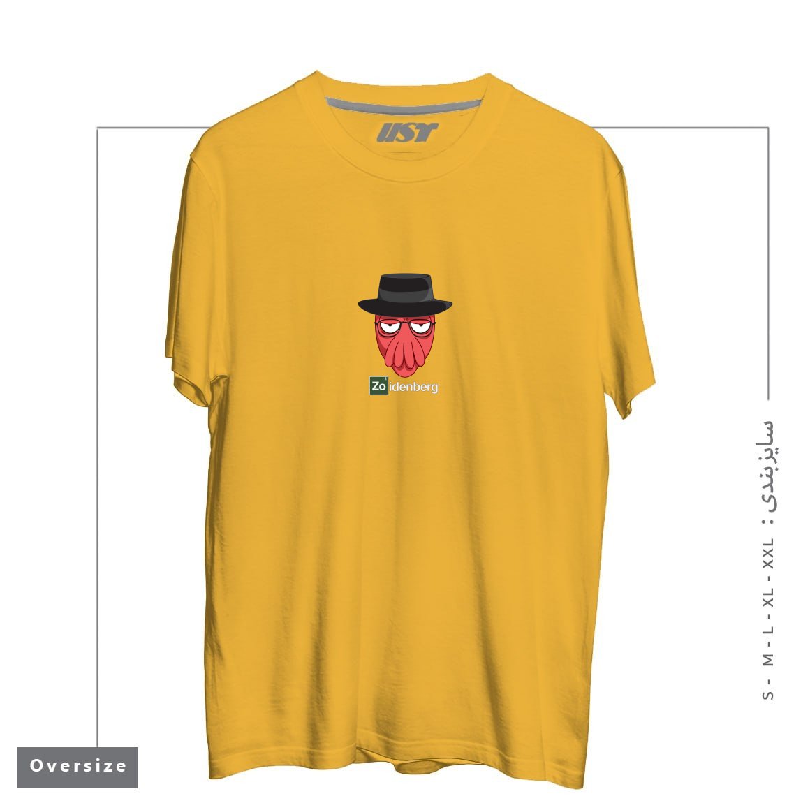 تیشرت اورسایز طرح WHY NOT ZOIDENBERG