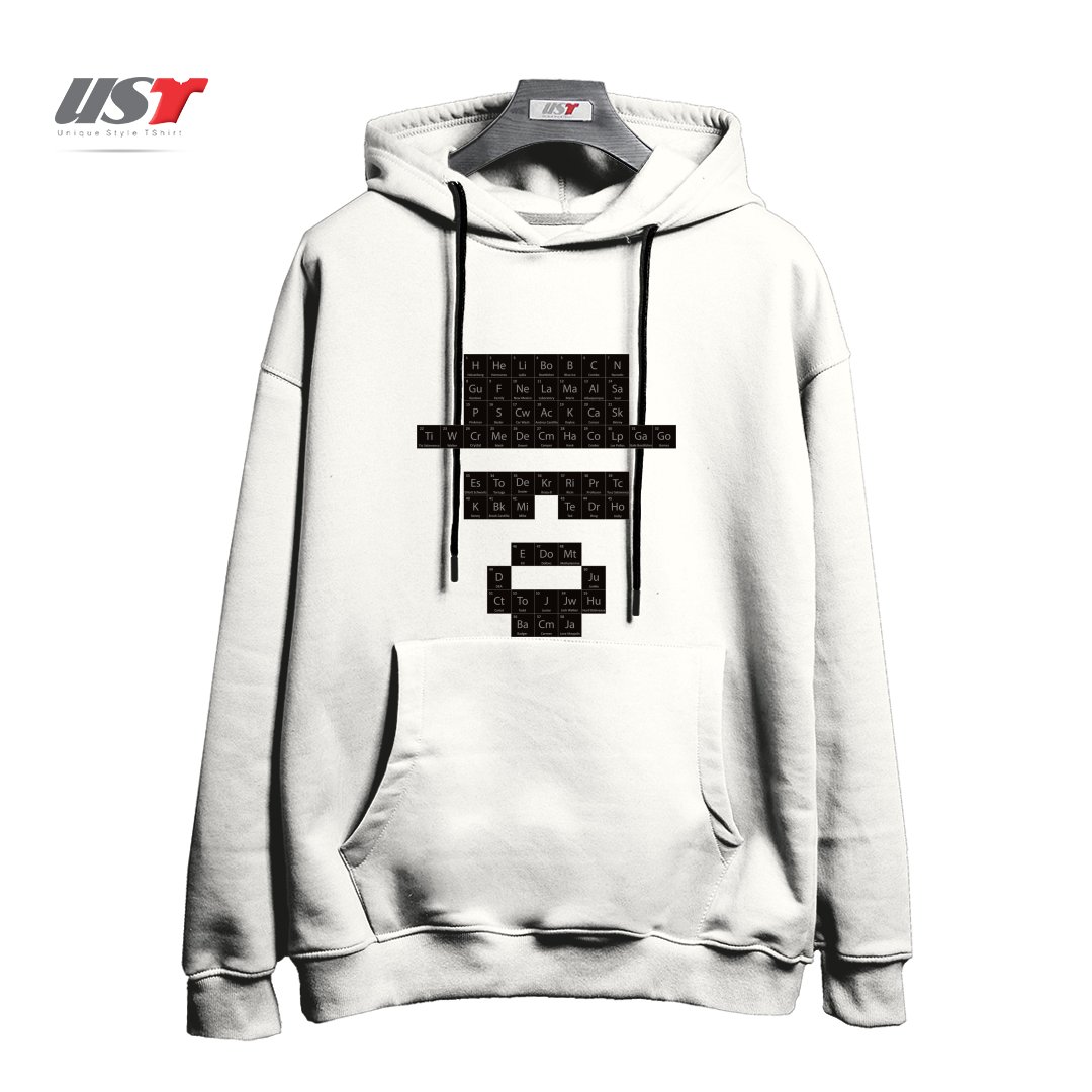 طرح WALTER هودی اورسایزرنگ سفید