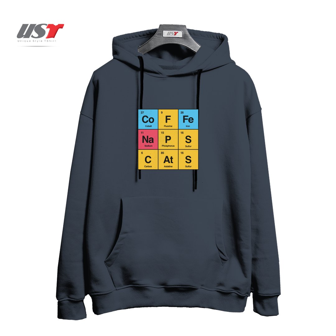 طرح SCIENCE, NAPS & CATS BY TOBE FONSECA هودی اورسایزرنگ دودی