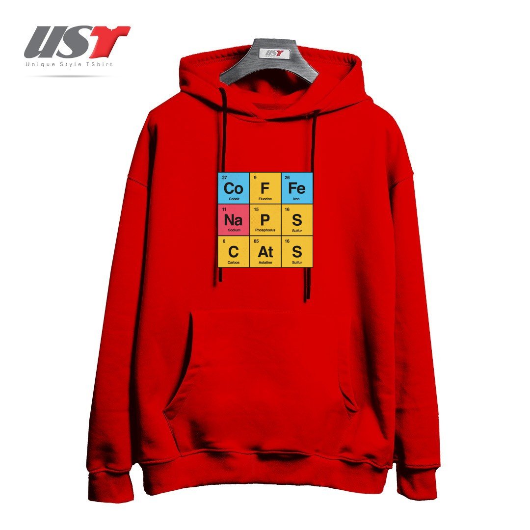 هودی اورسایز طرح SCIENCE, NAPS & CATS BY TOBE FONSECA