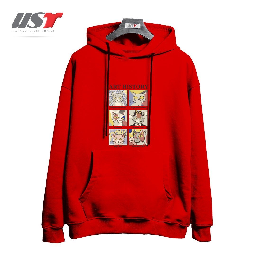 هودی اورسایز طرح ART HISTORY