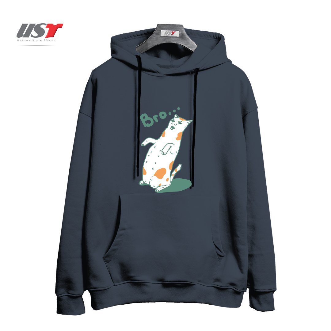 طرح CAT BRO...244 هودی اورسایزرنگ دودی