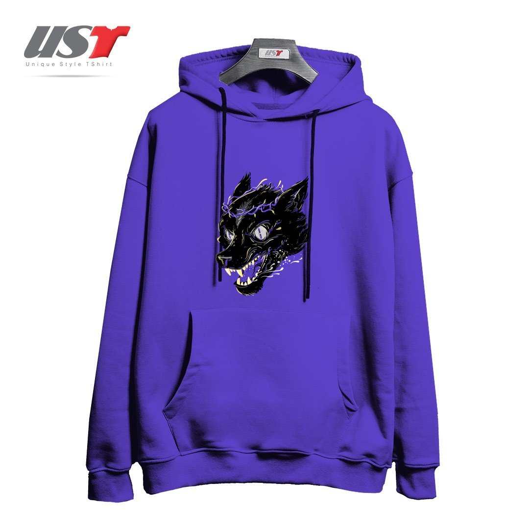 طرح PRINCE FENRIR هودی اورسایزرنگ بنفش