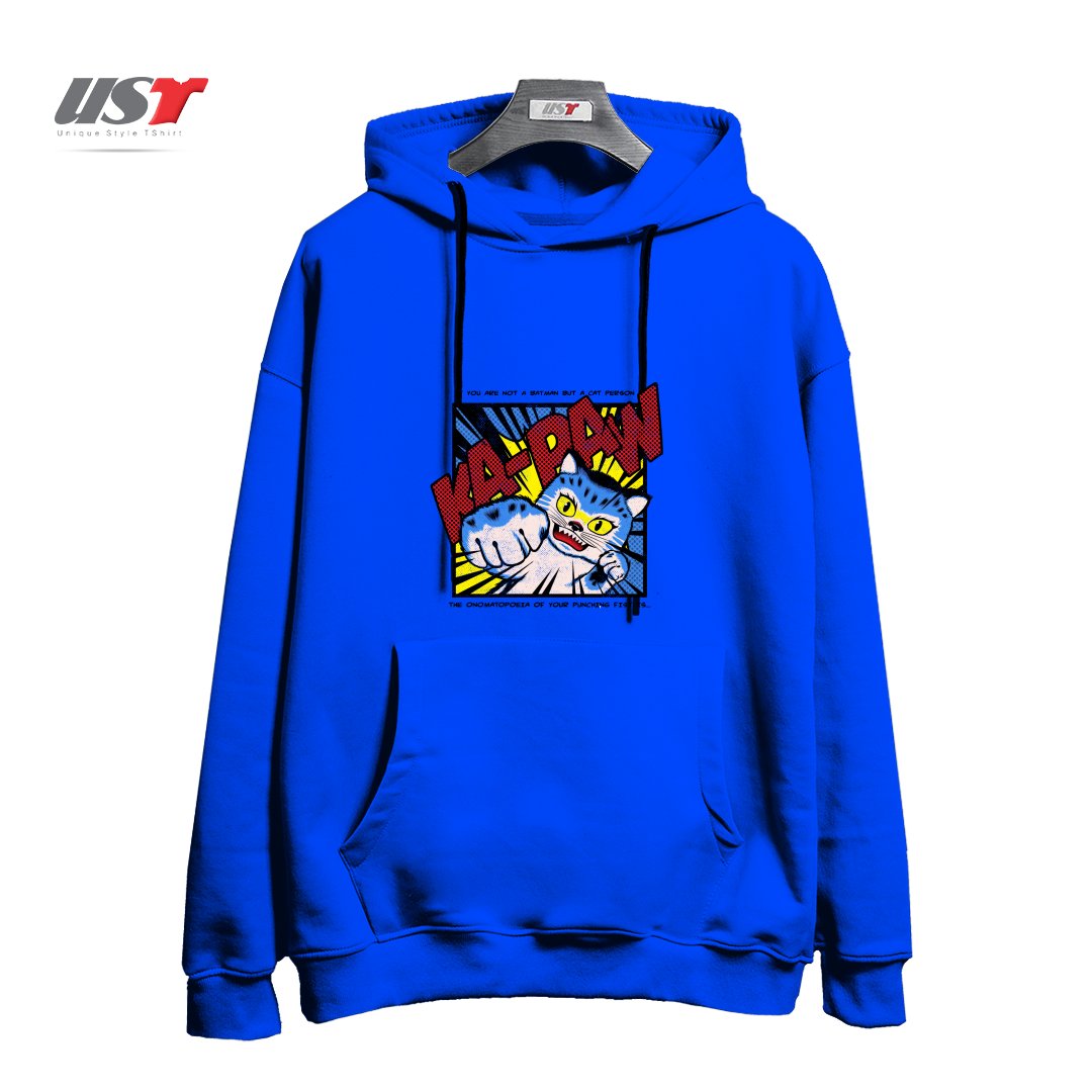 طرح KA-PAW هودی اورسایزرنگ آبی شالی