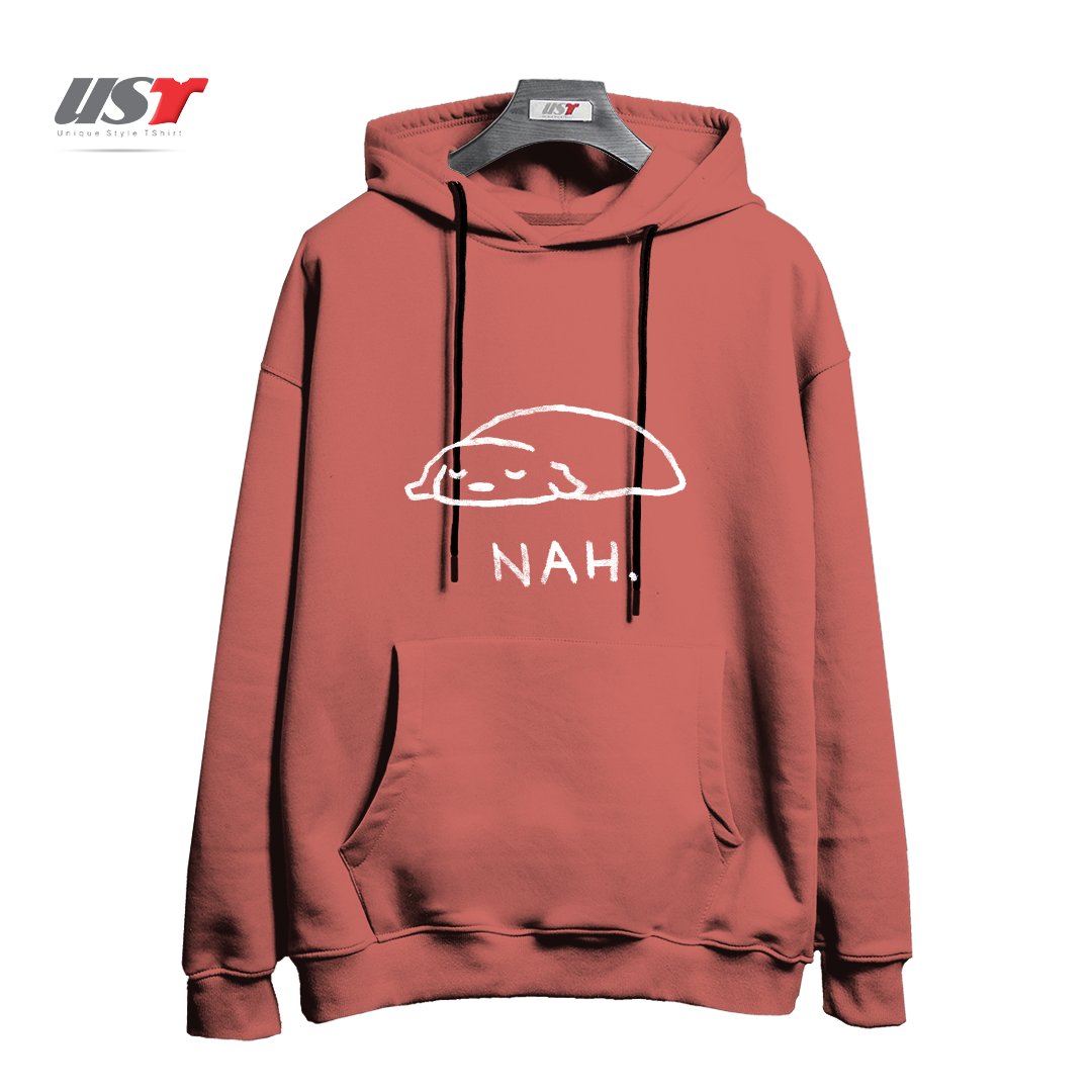 طرح NAH. هودی اورسایزرنگ آجری