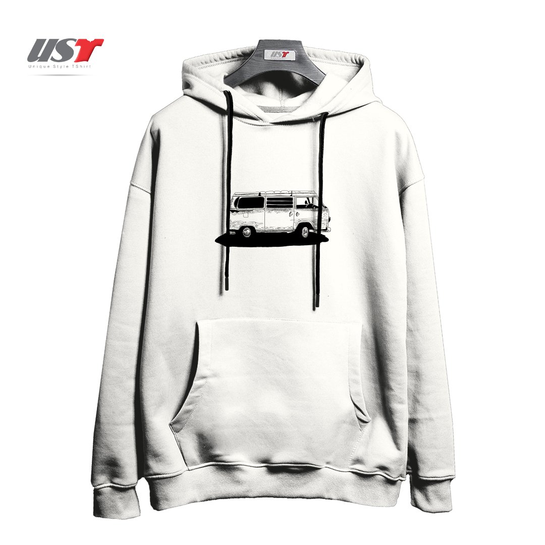 هودی اورسایز طرح VW BUS