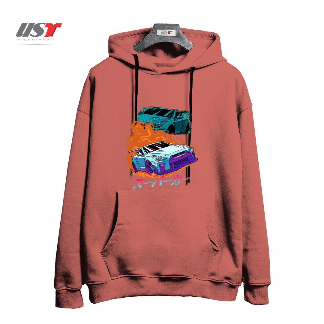 هودی اورسایز طرح JDM GT-R NIPPON STREET RACING CAR