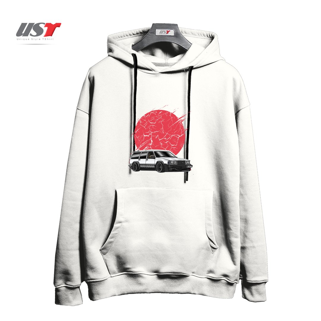 طرح VOLVO 940 STREET RACING هودی اورسایزرنگ سفید