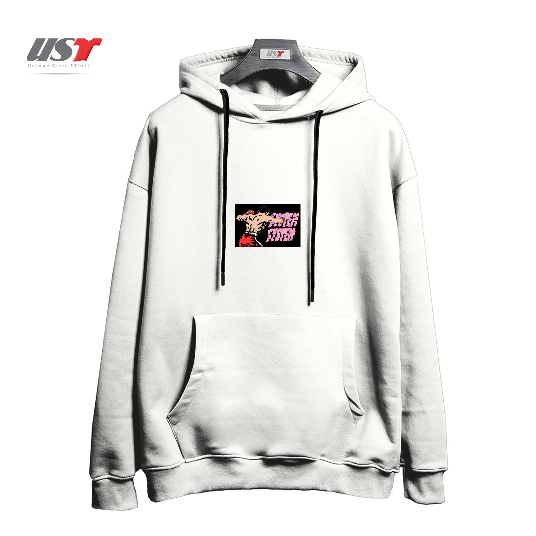 هودی اورسایز طرح BEAT THE SYSTEM