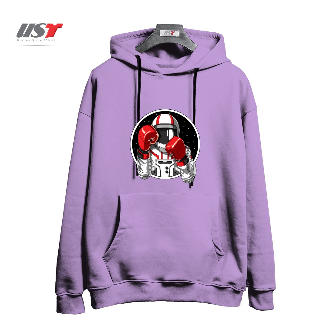 هودی اورسایز طرح BOXING ASTRONAUT