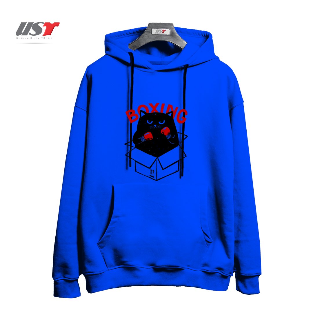 هودی اورسایز طرح BOXING1