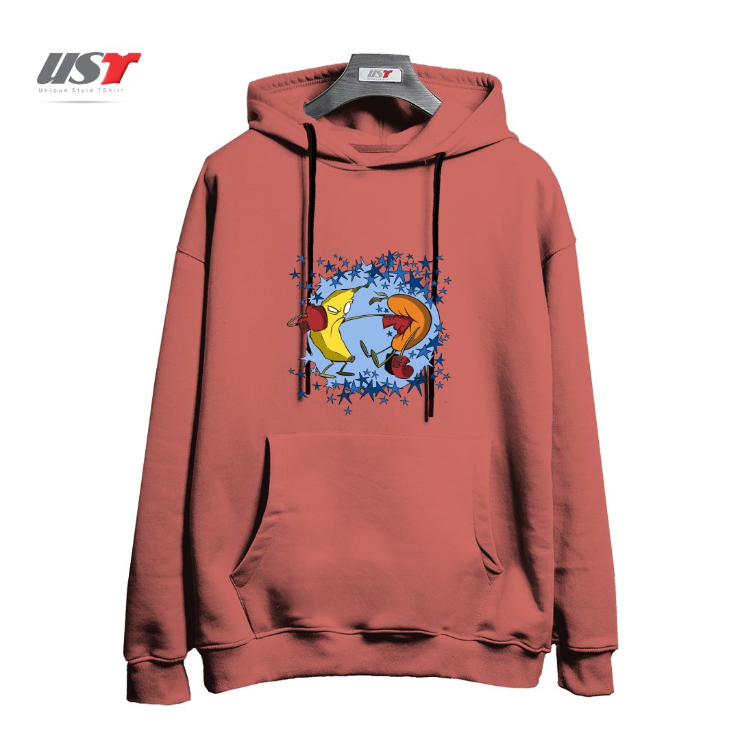 هودی اورسایز طرح FRUIT PUNCH