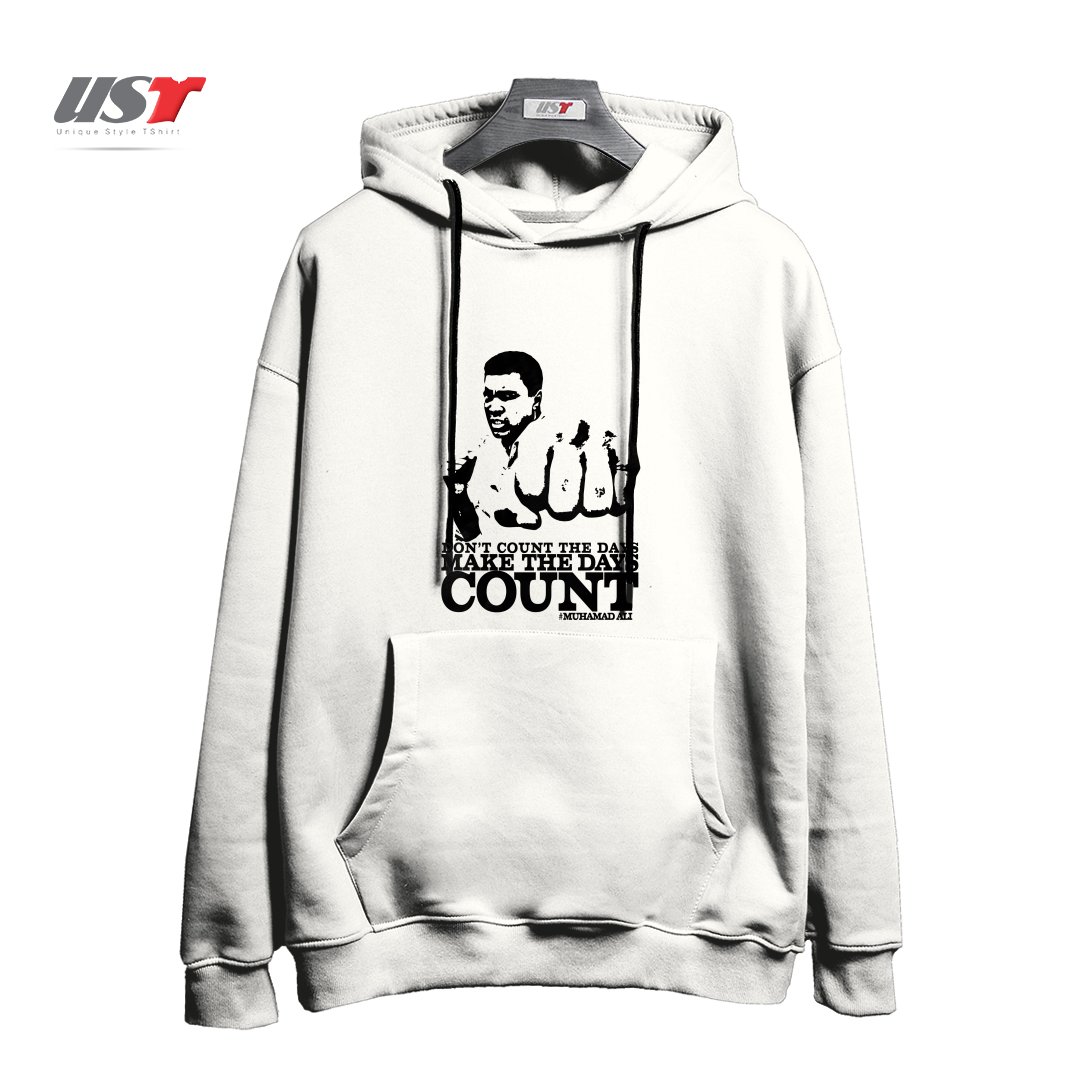 هودی اورسایز طرح MAKE THE DAY COUNT!