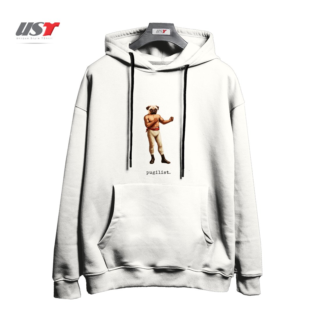 هودی اورسایز طرح PUGILIST