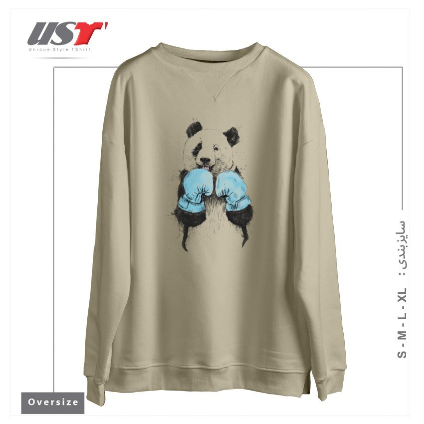 سوییشرت اورسایز طرح THE WINNER